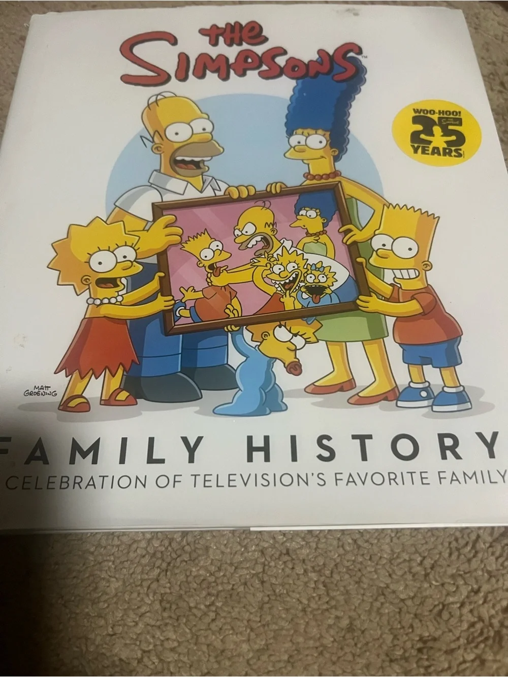 Family History Book - Yellow Cover